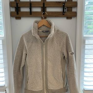 The North Face Sherpa Zip in Oatmeal